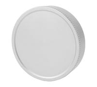 Demeras Cubierta de Lente Compacta Apta para Cámara Ancha Protección Ligera de Aleación de Aluminio para Almacenamiento Gris 1 Pieza