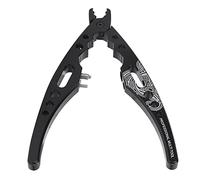 Demeras Eje de Abrazadera de Choque RC, Herramienta de Montaje de Alicates de Choque Ligeros y Duraderos para Coches RC de Escala 1/10 1/8, Negro