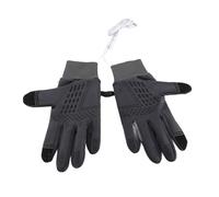 Demeras Eléctricos del Invierno, Calentados Eléctricos Antideslizantes de la Pantalla Táctil del Poliéster para Completar un Ciclo (Temperatura Constante Gris)