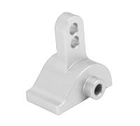 Demeras Elevador de Enlace de Eje Trasero de Aleación RC Que Mejora el Rendimiento Todoterreno para Coche SCX10 III AR45P LCG 1/10 RC (Plata)