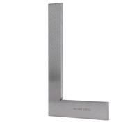 Demeras Escuadra de Maquinista de Alta Precisión, ángulo Recto de 90 Grados para Carpintería y Construcción, Acero Al Carbono de 200x130 Mm