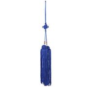 Espada Borla Artes Marciales Chinas Kung Fu Taiji Espada Borla práctica Accesorio de actuación(Azul)