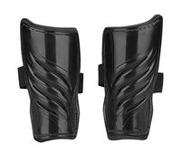 Demeras Espinilleras 5 Colores 1 par de espinilleras Deportivas de fútbol para niños Pelota de fútbol para niños Espinilleras Protector de piernas(Negro)