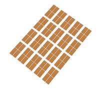 Demeras Etiqueta Autoadhesiva, Etiqueta Adhesiva de Corcho Resistente Al Agua de 30x60 Mm para Contenedores de Alimentos