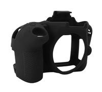 Demeras Funda Protectora de Silicona para Cámara, Funda Ligera para D3300 D3400, Suave Resistente a los Arañazos para Agarre Antideslizante, Compatible con, 12x11x6cm, 1 Paquete (Negra)