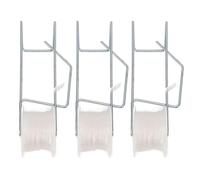 Demeras Ganchos para Rodillos para Plantas, Paquete de 6 Alambres de Acero Galvanizado que Promueven el Crecimiento de las Plantas, Juego de Enrejado de Vid y Flores para Granja