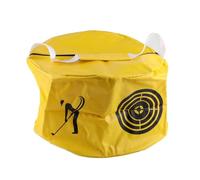 Demeras Golf Smash Bag Golf Swing Aids de Entrenamiento Bolsa de Golf para Golpear Impact Contact Power Golfista Bolsa práctica Negro Amarillo(Amarillo)