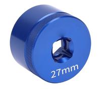 Demeras Herramienta de Enchufe Topcap para Horquilla de Bicicleta, Aleación de Aluminio Inoxidable, Agarre Mejorado para Ajustes de Presión de Aire, 1 Herramienta