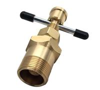 Demeras Herramienta de Extracción de, Herramienta de Extracción de Aceitunas Compacta de Latón Macizo de 15 Mm y 22 Mm, Buena Compatibilidad para Restaurantes