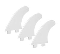 Demeras Juego de Aletas Duraderas para Tabla de Surf G5, de Respuesta Rápida y Livianas, Ideales para Surf en la Playa y en Lugares de Descanso, 3 Piezas, Plástico de Nailon con Fibra de Vidrio