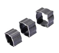 Demeras Juego de Cortadores de Punzonado, Punzonado Transparente, Herramienta de de Cuero de Alta Eficiencia para Producción Artesanal