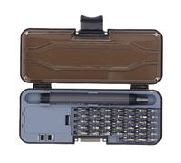 Demeras Juego de Destornilladores Eléctricos Inalámbricos, Tipo C, Motor de Cobre de Alta Velocidad y bajo Ruido, Juego de Destornilladores Eléctricos Pequeños de Carga Rápida para Mejoras en el Hogar