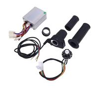 Demeras Juego de Empuñadura del Acelerador con Controlador Cepillado, Controlador de Velocidad del Motor de PCB Premium y Giro del Acelerador 12 V 500 W de bajo Error y Alta Eficiencia para Bicicletas