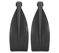 Demeras Kayak Paddle Canoe Paddle Blade 1 par Kayak Canoa Paddle Blade Hoja Remo Accesorios de Repuesto Negro