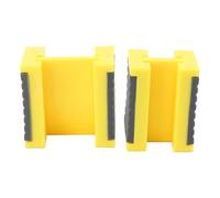 Demeras Kit de Placa de Soporte para Bordes de Cinta, Presión Uniforme, Placa de Cinta para Bordes Grandes y Pequeños de 2 Piezas con Adhesión Segura para Carpintería