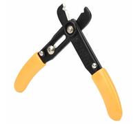 Demeras Pelacables Ajustable Mini Herramienta de Corte de Precisión para Electrónica Robótica Electrodomésticos 2 Piezas Amarillo 13,5x12 Cm