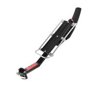 Demeras Portaequipajes de Aleación para Bicicletas, Soporte Trasero Duradero para Bicicletas para un Fácil Desmontaje, Se Adapta a Tijas de Sillín de 33 Mm, Tamaño de 50 X 12 Cm, Ideal para Cargas