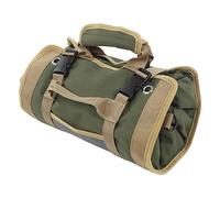 Demeras Portaherramientas para Colgar, Bolsa Enrollable para Herramientas, Tela Oxford de Doble Capa para Llave (Verde)