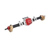 Demeras Reemplazo de Pieza de Actualización del Conjunto del Eje Trasero del Coche RC Eje Trasero Anodizado Fácil de Instalar para Coche RC