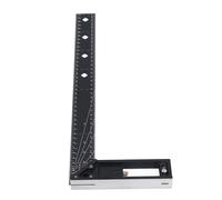 Demeras Regla de Medición de Múltiples ángulos, Escuadra de Carpintero Multifuncional, Resistente, Multifuncional, de Alta Precisión, 40 Cm, 16 Pulgadas para Carpintería