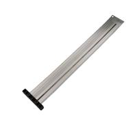 Demeras Regla de Trazado para Carpintería, Herramienta de Medición de Acero Inoxidable Ultraprecisa para Proyectos de Mejoras para el Hogar, 1 Pieza (16 pulgadas;Tubo recto de 6 pulgadas.)