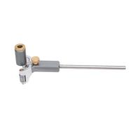 Demeras Regla Trazadora para Carpintería, Herramienta de Metal Ajustable para Marcado de Precisión en Proyectos de Carpintería, Rango de 0-120 Mm