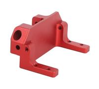 Demeras Soporte de Servo RC Crawler, Compacto y Preciso, Exquisito Soporte de Montaje Servo RC para Coche 1/10 (Rojo)