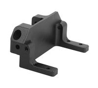 Demeras Soporte de Servo RC Crawler, Compacto y Preciso, Exquisito Soporte de Montaje Servo RC para Coche 1/10 (Negro)