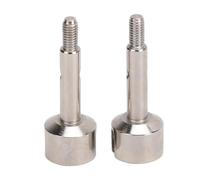 Demeras Tazas del Eje de la Rueda Trasera del Coche RC, Fáciles de Instalar 2 Piezas Adaptador RC Tazas del Eje Motriz Reemplazar Piezas Reduce los Temblores con Precisión para el Coche 124008 124010