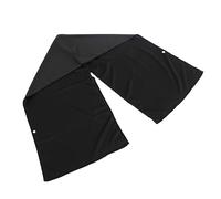 Demeras Toallas con Capucha Refrescantes en Forma de U, Efecto de Enfriamiento Instantáneo, Secado Rápido para Correr Tenis, 1 Pieza (Negro)