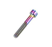 Demeras Tornillo de vástago de Bicicleta Tornillo de Rosca de Bicicleta de Titanio Tornillo de vástago 30/35/40 Tornillo de Bicicleta Tornillo Largo Accesorio(M6x40-Vistoso)