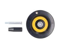Demeras Volante de Sierra de Mesa, Orificio Central Duradero de 14mm con Giratorio para Torno, Fresadora, Amoladora, Diámetro Exterior de 125mm