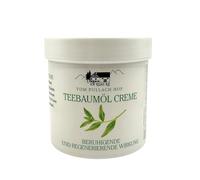 DEMERGY® Crema de Aceite de Árbol de Té Natural 250ml - Hidratante Facial y Corporal para Piel con Acné, Antiséptica, Calmante, Probada Dermatológicamente, Alivia Irritaciones y Rojeces, Uso Diario