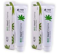 DEMERGY® Crema de Cáñamo100 ml para el dolor Aceite de Semillas para masaje Espalda, Lumbares, Músculos, Rodillas, Cuello y Hombros Rica en extractos naturales (Paquete de 2)