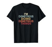 Demetrius Name Demetrius Personalized Name First Given Camiseta