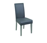 Demeyere 13 Home Chaise Lot de 2 UDS. Kendy A2 Noir, Poliuretano, Negro