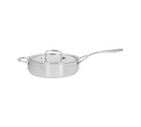 Demeyere 5-Plus sartén con tapa de acero inoxidable Ø24 cm