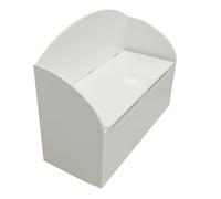 Demeyere Coffre A Jouets Convertible En Banc Pour Enfant, Coloris Blanc, 69,5x29,5x54,3 cm