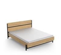 Demeyere Lit Adulte, 160x200, Craft, Fabriqué en France, Garantie 2 ANS
