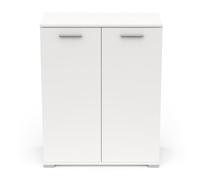 Demeyere Mueble Range-Tout, 2 Puertas abatibles, Fabricado en Francia, Madera de ingeniería, Blanco, L 79,7 x P 35,1 x H 101,7 cm
