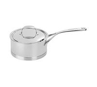 Demeyere Atlantis 7 Cazo con tapa 18 cm, 18/10 Acero inoxidable, Plata