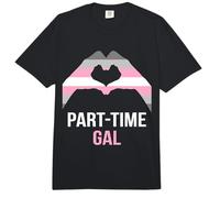 Demigirl Cita Tiempo Parcial GAL Love Comfort Colors Adult Heavyweight T-Shirt