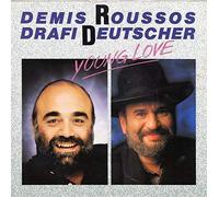 Demis Roussos - Young love (1989, & Drafi Deutscher) / Vinyl single [Vinyl-Single 7'']