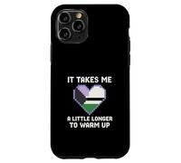 Demisexual Pride Takes Me a Little Longer Vintage Mujer Carcasa para iPhone 11 Pro