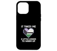 Demisexual Pride Takes Me a Little Longer Vintage Mujer Carcasa para iPhone 12 Pro Max