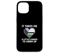Demisexual Pride Takes Me a Little Longer Vintage Mujer Carcasa para iPhone 13