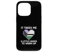 Demisexual Pride Takes Me a Little Longer Vintage Mujer Carcasa para iPhone 13 Pro