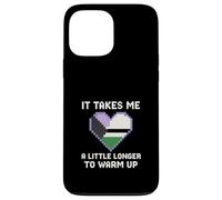 Demisexual Pride Takes Me a Little Longer Vintage Mujer Carcasa para iPhone 13 Pro Max