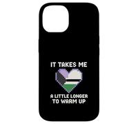 Demisexual Pride Takes Me a Little Longer Vintage Mujer Carcasa para iPhone 14