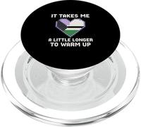 Demisexual Pride Takes Me a Little Longer Vintage Mujer PopSockets PopGrip para MagSafe